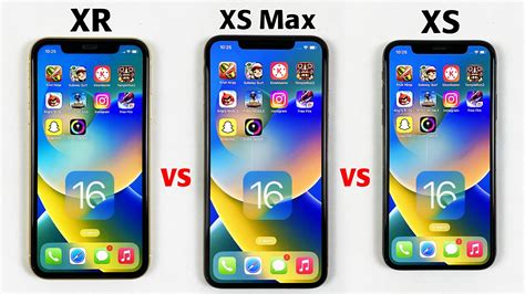 Iphone Xr Vs Iphone Xs Max Vs Iphone Xs In Speed Test Ios