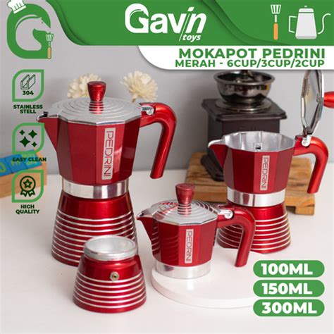 Jual Moka Pot Pedrini Infinity Coffee Maker Mokapot Italy Espresso