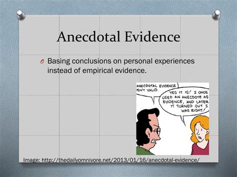 Anecdotal Fallacy Examples Hot Sex Picture