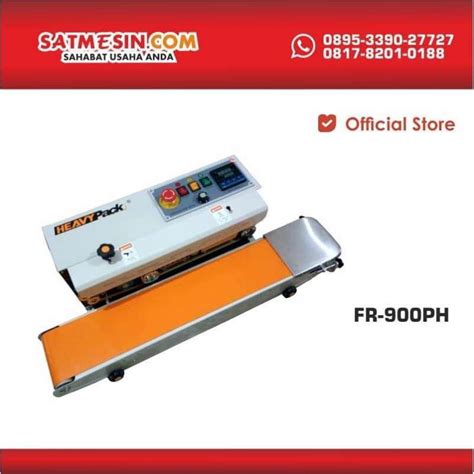 Jual Mesin Segel Kemasan Continuous Band Sealer Satp Fr Ph Di Seller