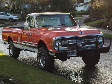 1970 Chevrolet C10 4x4 Pickup 2dr Reg Cab 4 8l Engine 63k Original Miles 1 Owner Classic