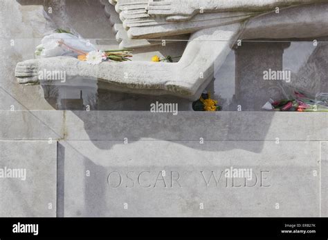 Winged Figure By Sculptor Jacob Epstein On The Tomb Of Writer Oscar