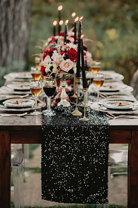 Beautiful Ways To Add Black To Your Wedding Must See