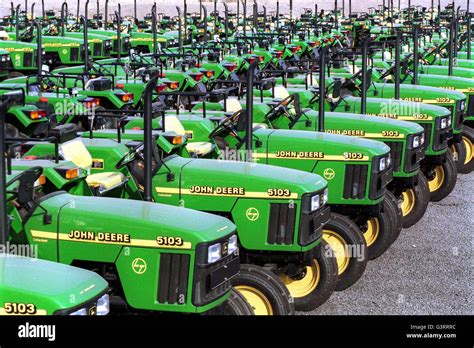 India Pune John Deere Tractor Factory Production Of John Deere Stock