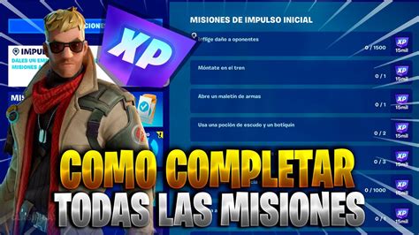 Como Completar Todas Las Misiones De Impulso Inicial En La Temporada 1 Capitulo 5 De Fortnite