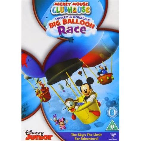 Mickey Mouse Clubhouse Mickey And Donalds Big Balloon Race Dvd On Onbuy