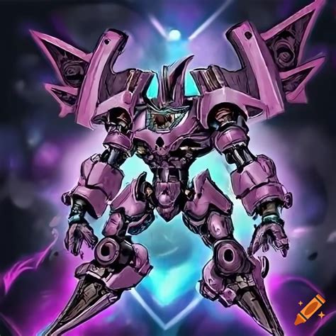 Futuristic Mechanical Entity Artwork In Yu Gi Oh Style On Craiyon