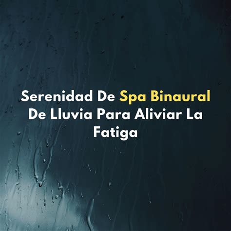 Calma De Lluvia Reconfortante Ondas Alfa Puras Sonidos De Lluvia Y