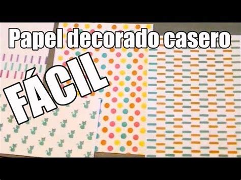 Decorar Cartulina Para Tus Proyectos De Scrapbook F Cil Con