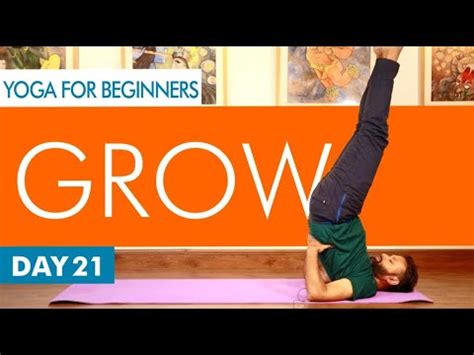 Day Days Yoga Challenge For Beginners Yoga Beginners Grow