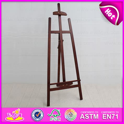 Wholesale Portable Pine Wood Drawing Easel Stand Wooden Easel For