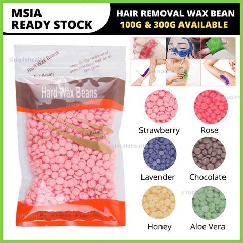 Hard Wax Beans Hot Film Bean Body Hair Removal Wax Painless Depilatory