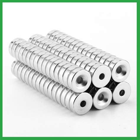 Strong Neodymium Magnets Round Magnets With Hole Ningbo Haishu Nide