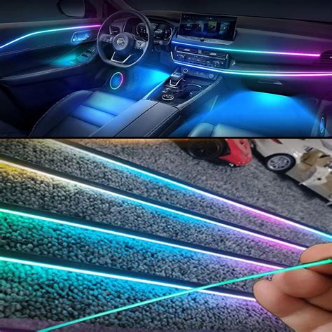 In Color Rgb Symphony Car Atmosphere Interior Led Acrylic