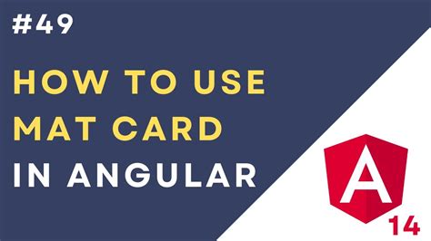 49 How To Display Data In Angular Material Card Angular Mat Card