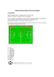 World Cup Useful Information ESL Worksheet By Roneim