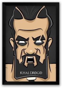 Eureka Designs Khal Drogo Game Of Thrones Poster TV Series Inspired