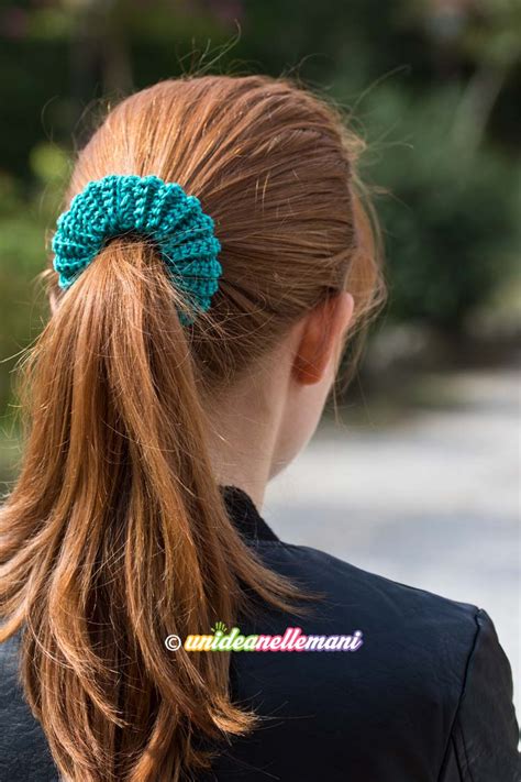 Accessori Uncinetto Come Fare Gli Elastici Per Capelli Scrunchies