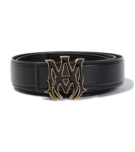 Amiri Logo Leather Belt Amiri