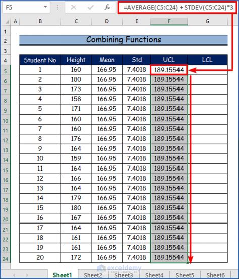 How to Make a Control Chart in Excel (2 Easy Ways) - ExcelDemy