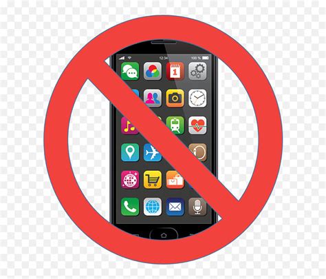 No Cell Phone Sign Clip Art