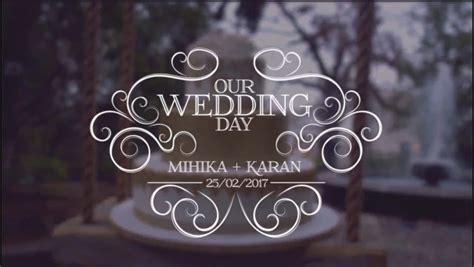 Best Free After Effects Wedding Templates Intros Titles