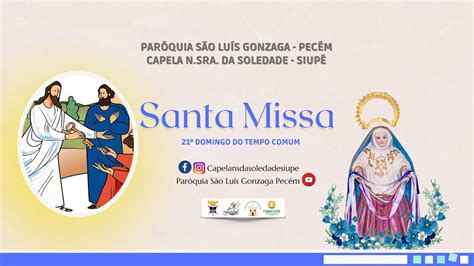 Santa Missa Do Domingo Do Tempo Comum Youtube