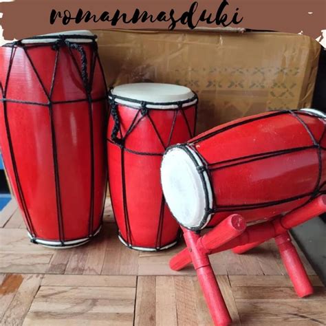 Jual Kendang Jawa Polos Alat Musik Tradisional Kendang Jawa Gendang