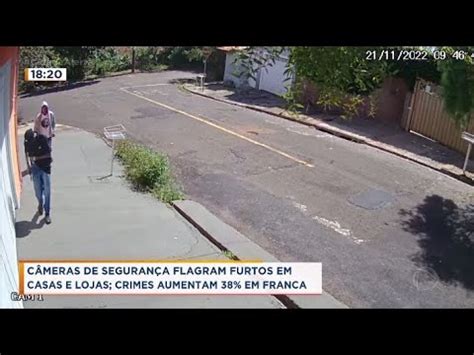 Câmeras de segurança flagram furtos em casas e lojas YouTube