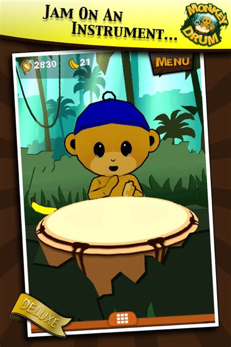 Monkey Drum Deluxe By Flippfly Llc