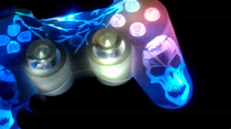 Modded Ps3 Controller Led Lights Youtube