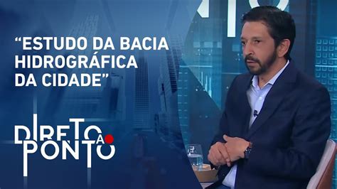 Ricardo Nunes Explica Plano Diretor De Drenagem Para Combate A