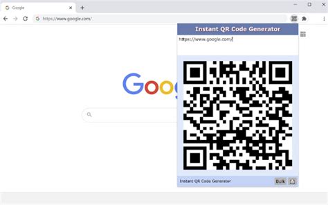 Instant QR Code Generator Google Chrome 용 확장 프로그램 다운로드