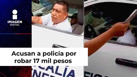 Separan a policías ministeriales por el robo de 17 mil pesos YouTube