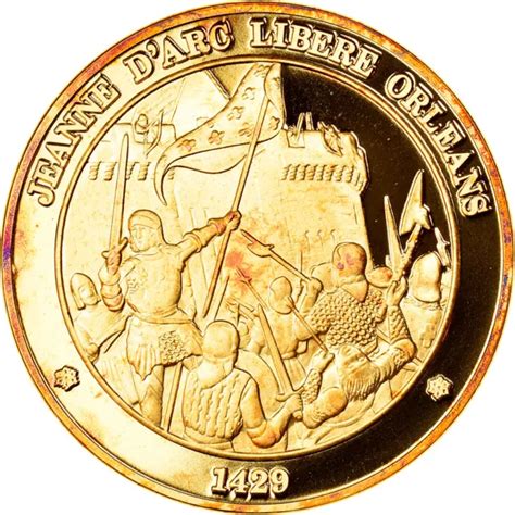 Frankreich Medaille L Histoire De France Jeanne D Arc