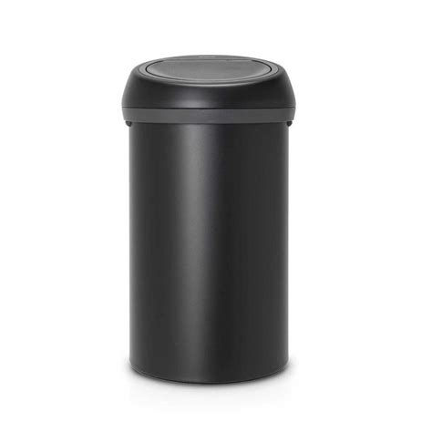 Brabantia Touch Bin Afvalemmer 60 Liter Moonlight Black Leen Bakker