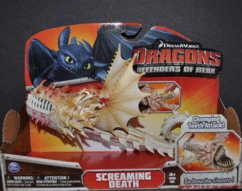 HOW TO TRAIN YOUR DRAGON SCREAMING DEATH LARGE ACTION FIGURE DEFENDERS OF BERK | eBay