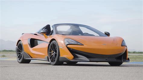 McLaren 600LT Spider Design In Myan Orange Video Dailymotion