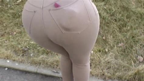 Curvy Girl In Skintight Brown Jeans Gets Spanked Porn E XHamster