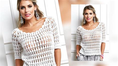 Blusa de crochê receita Aprenda já o passo a passo bem fácil