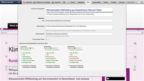 SEO Mit Weblication CMS