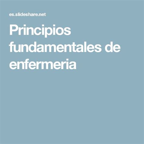 Principios Fundamentales De Enfermeria Vrogue Co