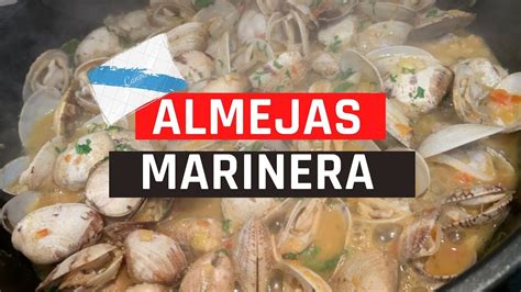 ALMEJAS A LA MARINERA Receta Gallega De La Abuela YouTube