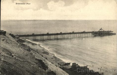 Boscombe Pier Bournemouth United Kingdom Dorset Postcard