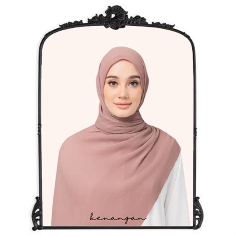 Jual Plisket Shawl Part Pashmina Shopee Indonesia