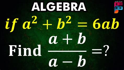 A Nice Algebra Problem Maths Olympiad Maths Short Olympiad