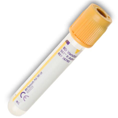 Bd Vacutainer Sst Ii Advance Tubes Pet Ml