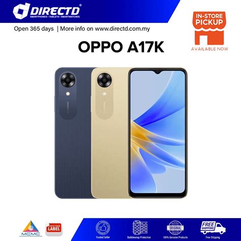 Spesifikasi Dan Harga Oppo A17k Di Malaysia TechNave BM