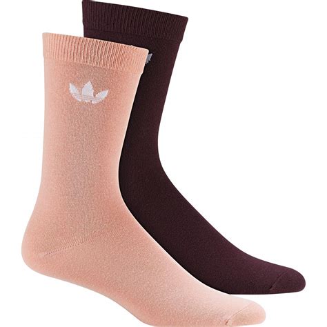 Chaussettes Mi Mollet Adidas Trefoil Thin 2 Paires