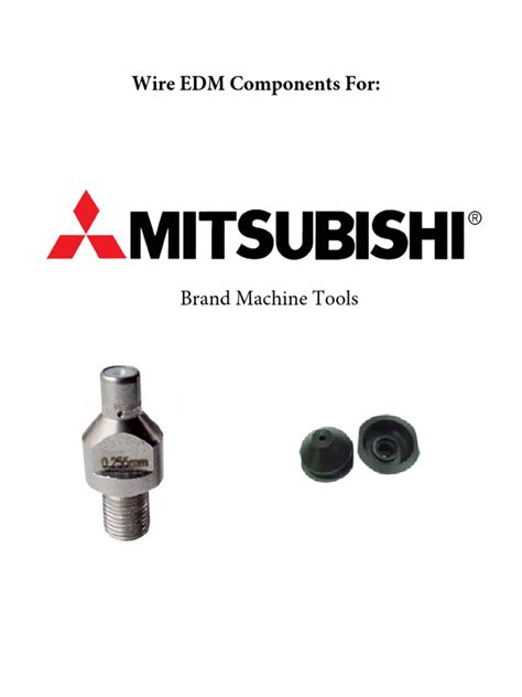 Mitsubishi EDM Part Manual | PDF